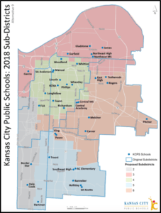 KCPS subdistrict map - Set the Schools Free